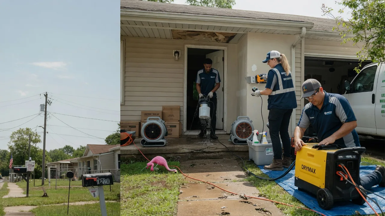 Storm Damage Water Removal in Baileyville, KS near me